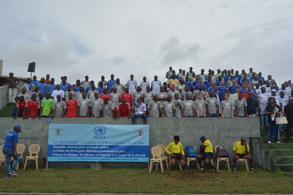 Les participants unis pour la Paix © Photo UNOCA