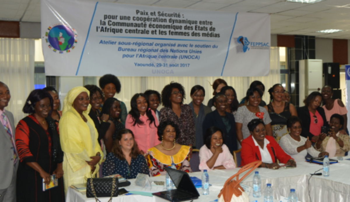 Les participants à l’atelier de Yaoundé ont exprimé leur satisfaction à l’issue des travaux. Photo UNOCA/Norbert N. Ouendji